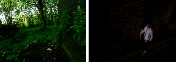04. Clement PAGE - Stills - ‘Sleepwalker' - 2005 - projection double écran, (...)
